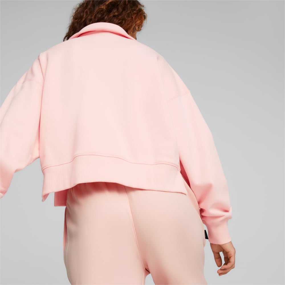 Зображення Puma Світшот Downtown Oversized Polo Sweatshirt Women #2: rose dust