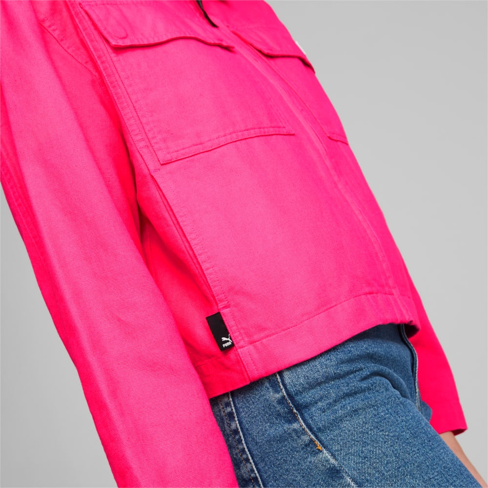 Зображення Puma Куртка DOWNTOWN Jacket Women #2: Glowing Pink