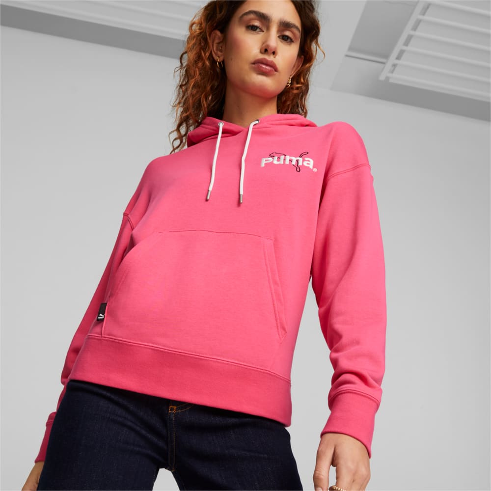 PUMA TEAM Hoodie Women | Pink | Puma | Sku: 538378_25 – PUMA South ...