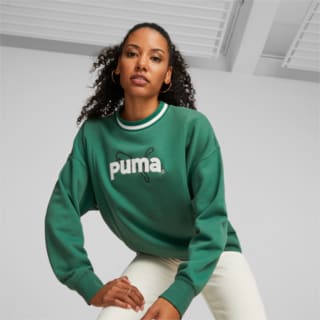 Moletom PUMA TEAM Mock Neck Terry Feminino