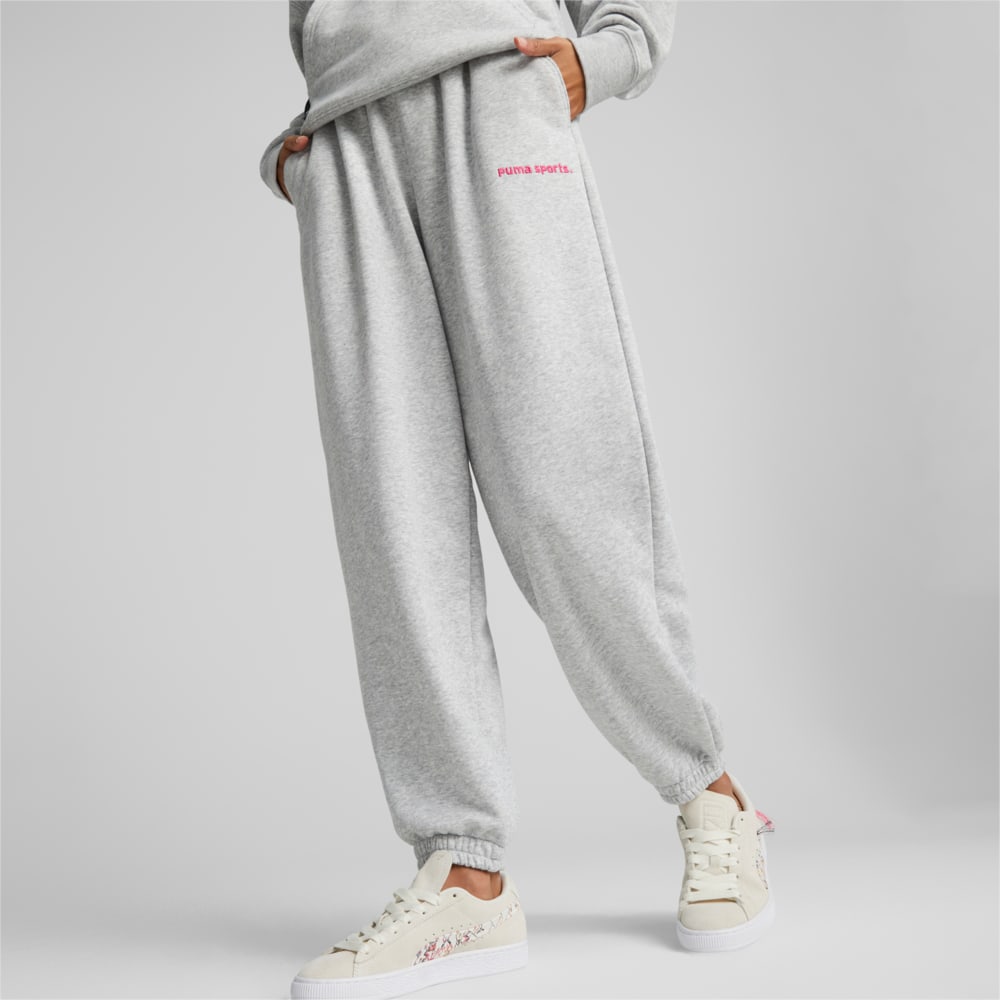 Puma sweatpants women's grey clearance