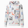 Изображение Puma Детская футболка Classics Gen. PUMA Hoodie Youth #6: Puma White-AOP