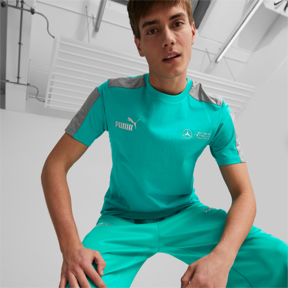 Image PUMA Camiseta Mercedes-AMG Petronas Motorsport MT7 Monochrome Masculina #1