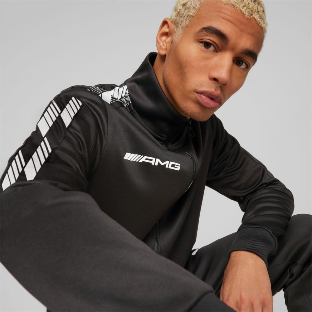 Изображение Puma Олимпийка Mercedes-AMG Petronas Motorsport MT7 Track Jacket Men #2: Puma Black