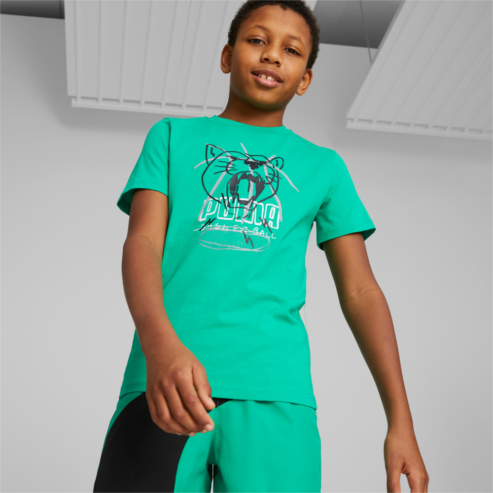 Image Puma Basketball Tee Youth #1