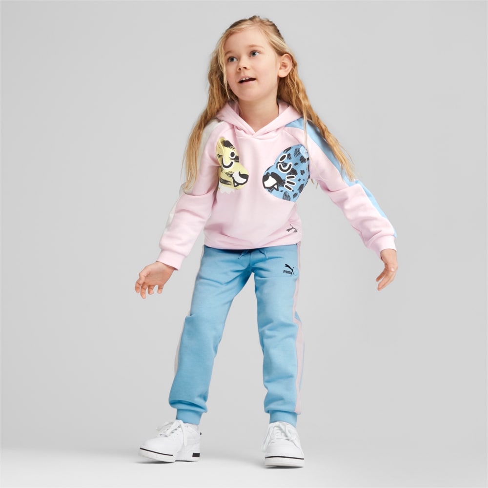 Изображение Puma Детское худи PUMA MATES T7 Hoodie Kids #1: Pearl Pink