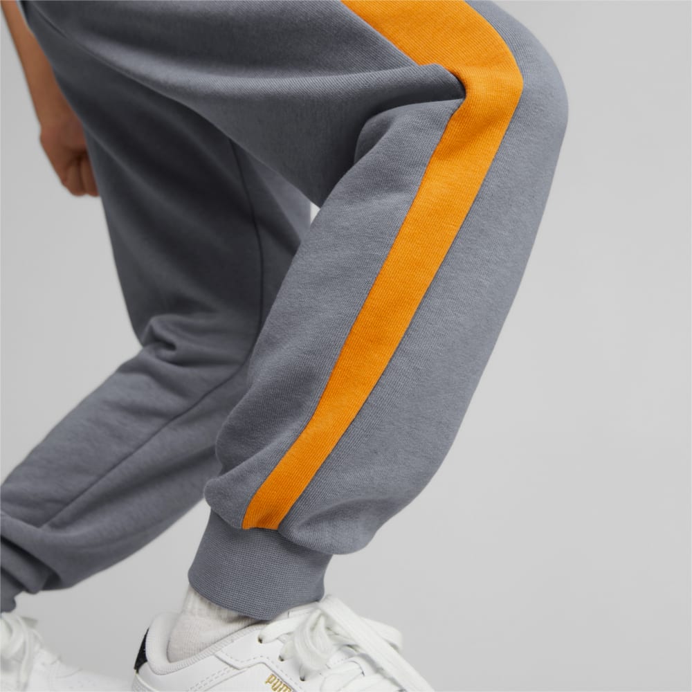 Изображение Puma Детские штаны PUMA MATES T7 Sweatpants Kids #2: Gray Tile