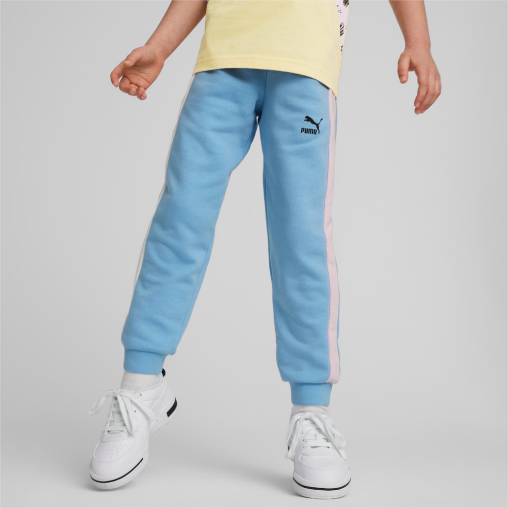 Изображение Puma Детские штаны PUMA MATES T7 Sweatpants Kids #1: Day Dream