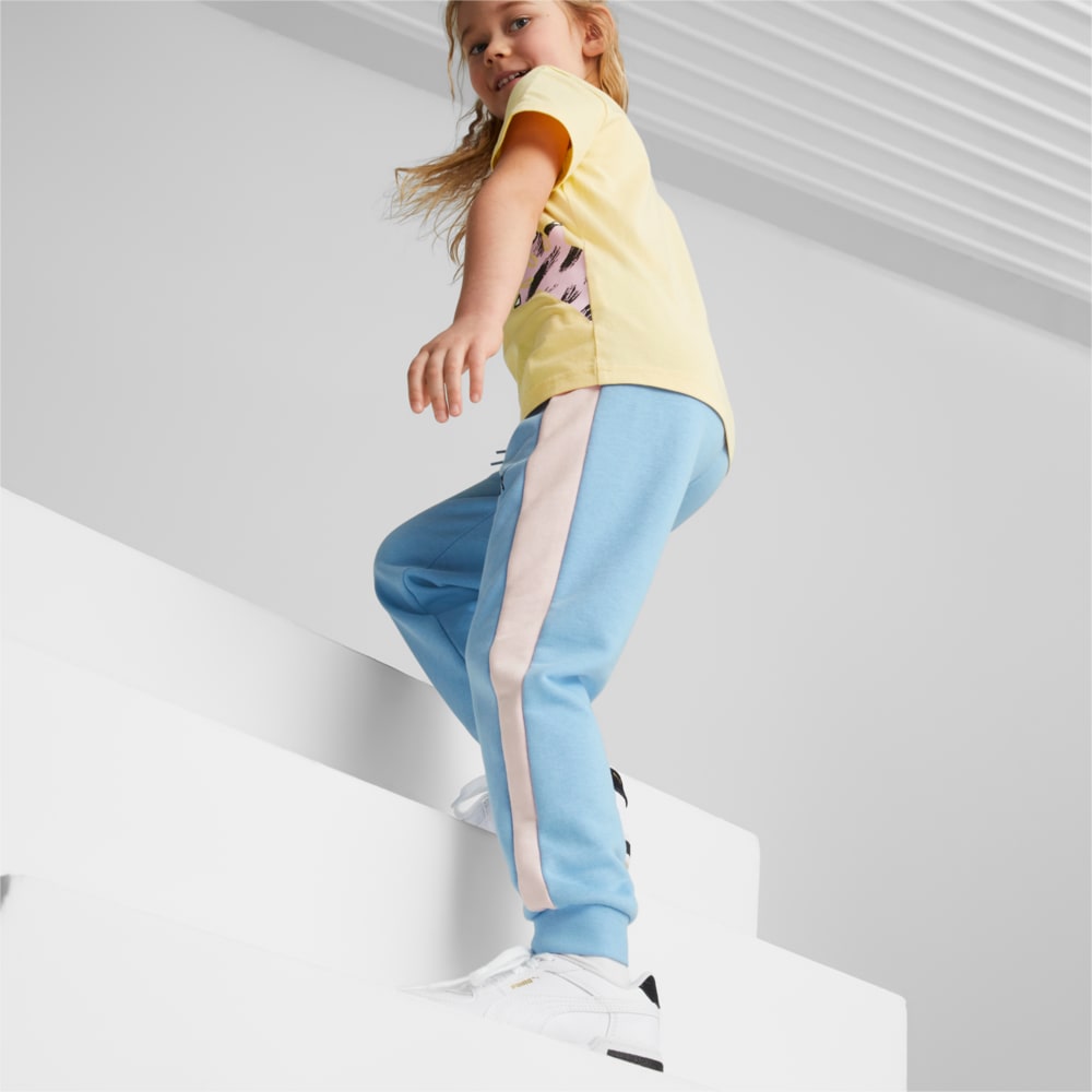 Изображение Puma Детские штаны PUMA MATES T7 Sweatpants Kids #2: Day Dream