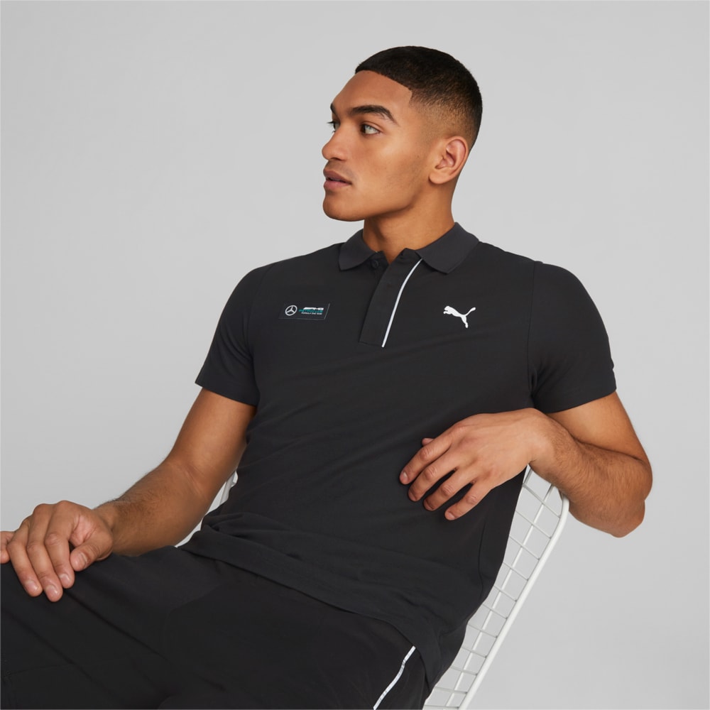 Зображення Puma Поло Mercedes-AMG Petronas Motorsport Polo Shirt Men #1: Puma Black