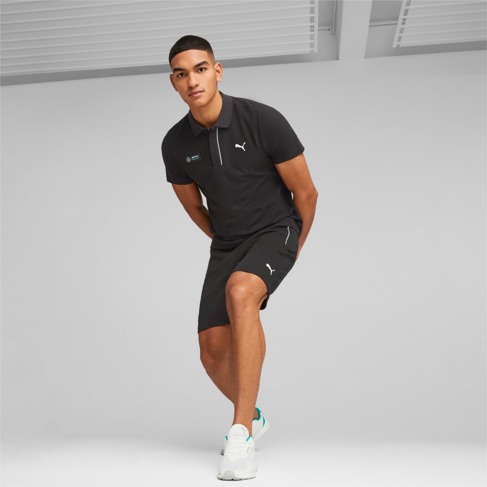 Изображение Puma Поло Mercedes-AMG Petronas Motorsport Polo Shirt Men #2: Puma Black