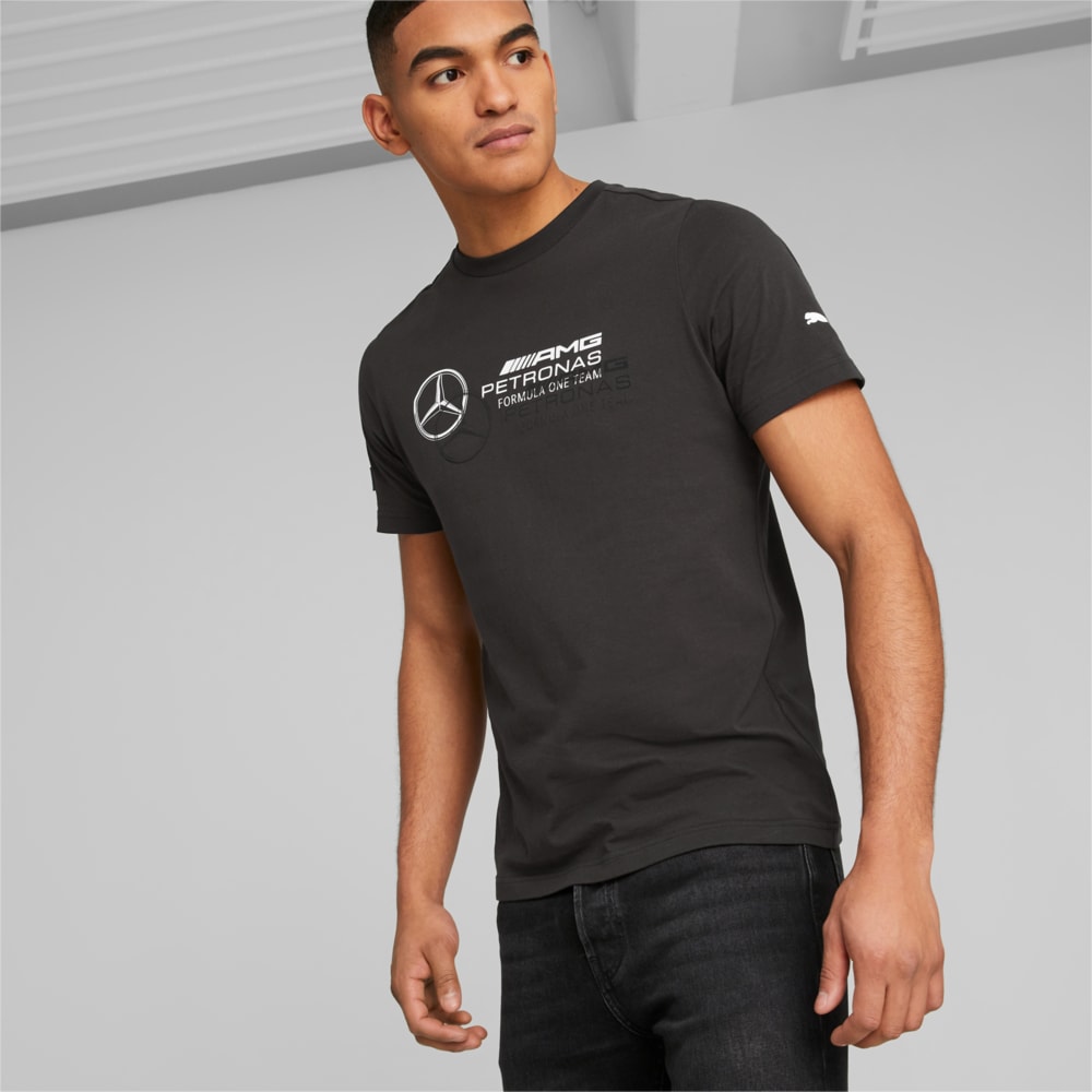 Camiseta Mercedes AMG Petronas Motorsport Logo Preto PUMA