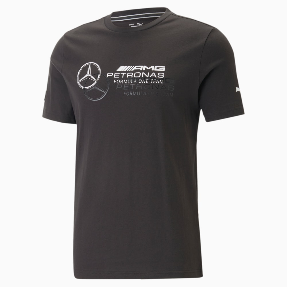 Mercedes AMG Petronas Motorsport Logo Tee Puma Black Puma 538482 01
