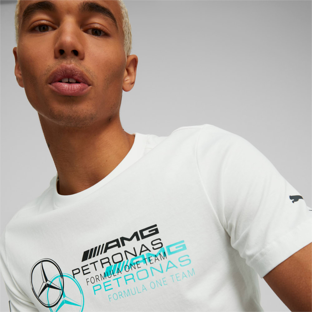 Зображення Puma Футболка Mercedes-AMG Petronas Motorsport Logo Tee #2: Puma White