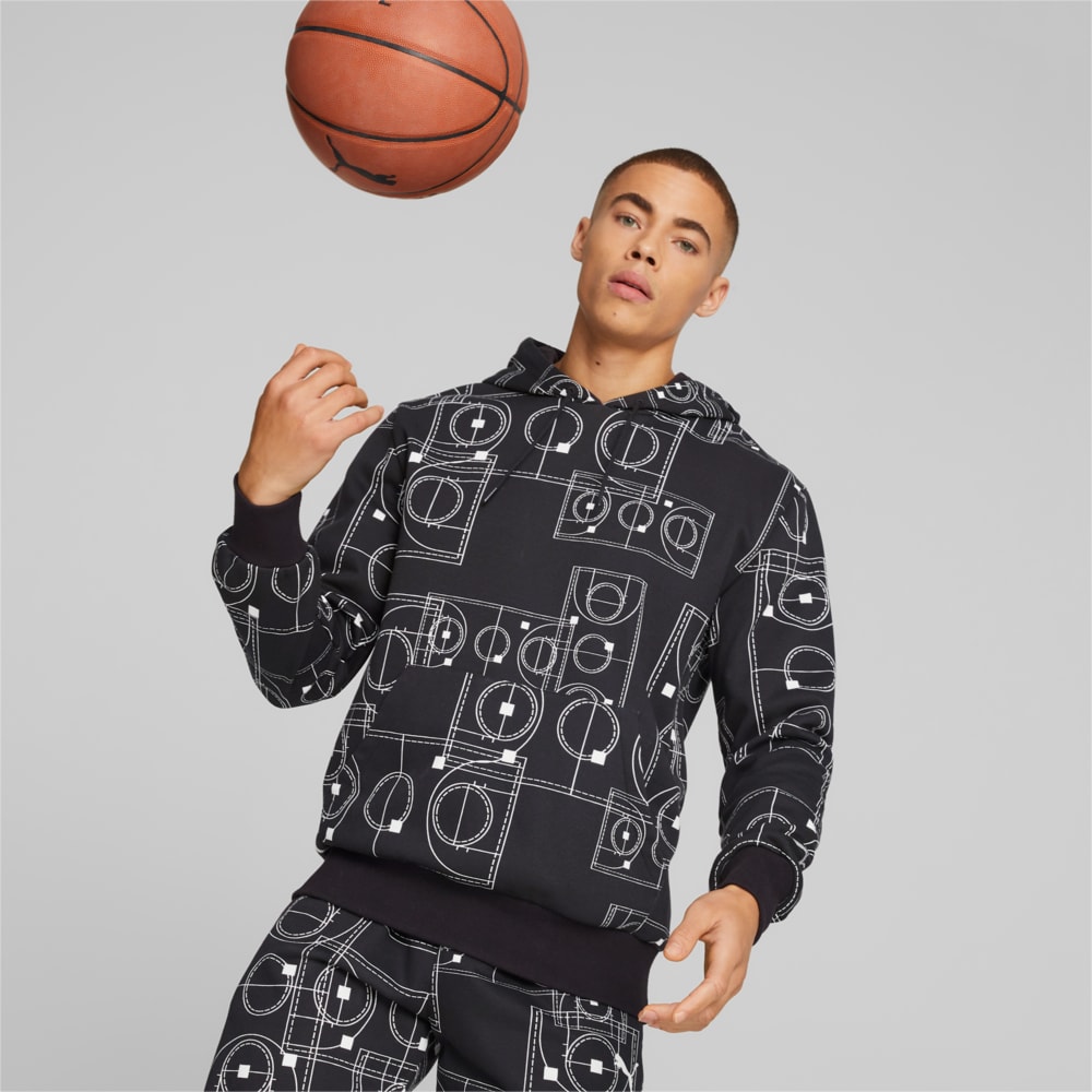 Image Puma Courtside Booster Basketball Hoodie Men #1