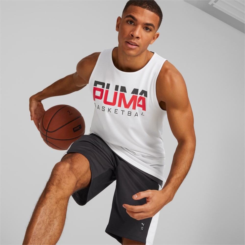 Image PUMA Regata Give and Go Basketball Reversível Masculina #1