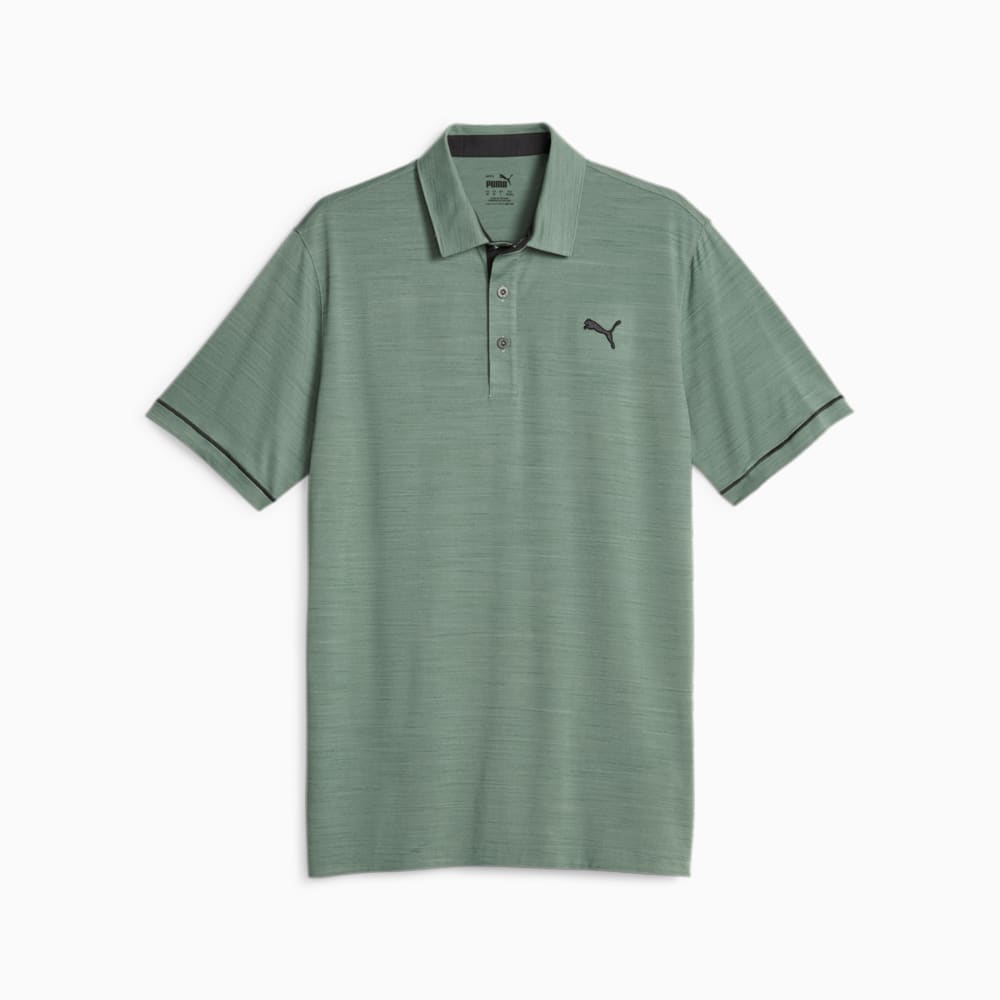 Image Puma Cloudspun Haystack Golf Polo Shirt Men #1