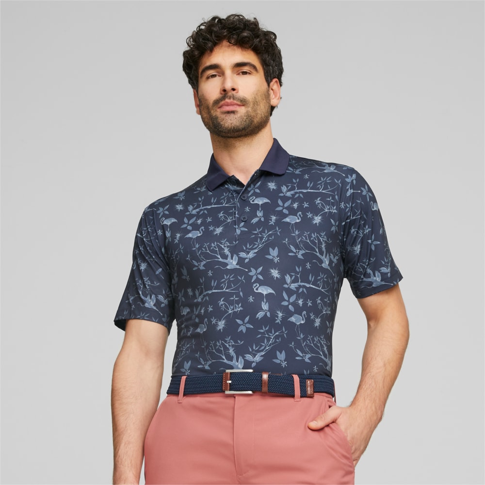 Image Puma Mattr Lagoon Golf Polo Shirt Men #1