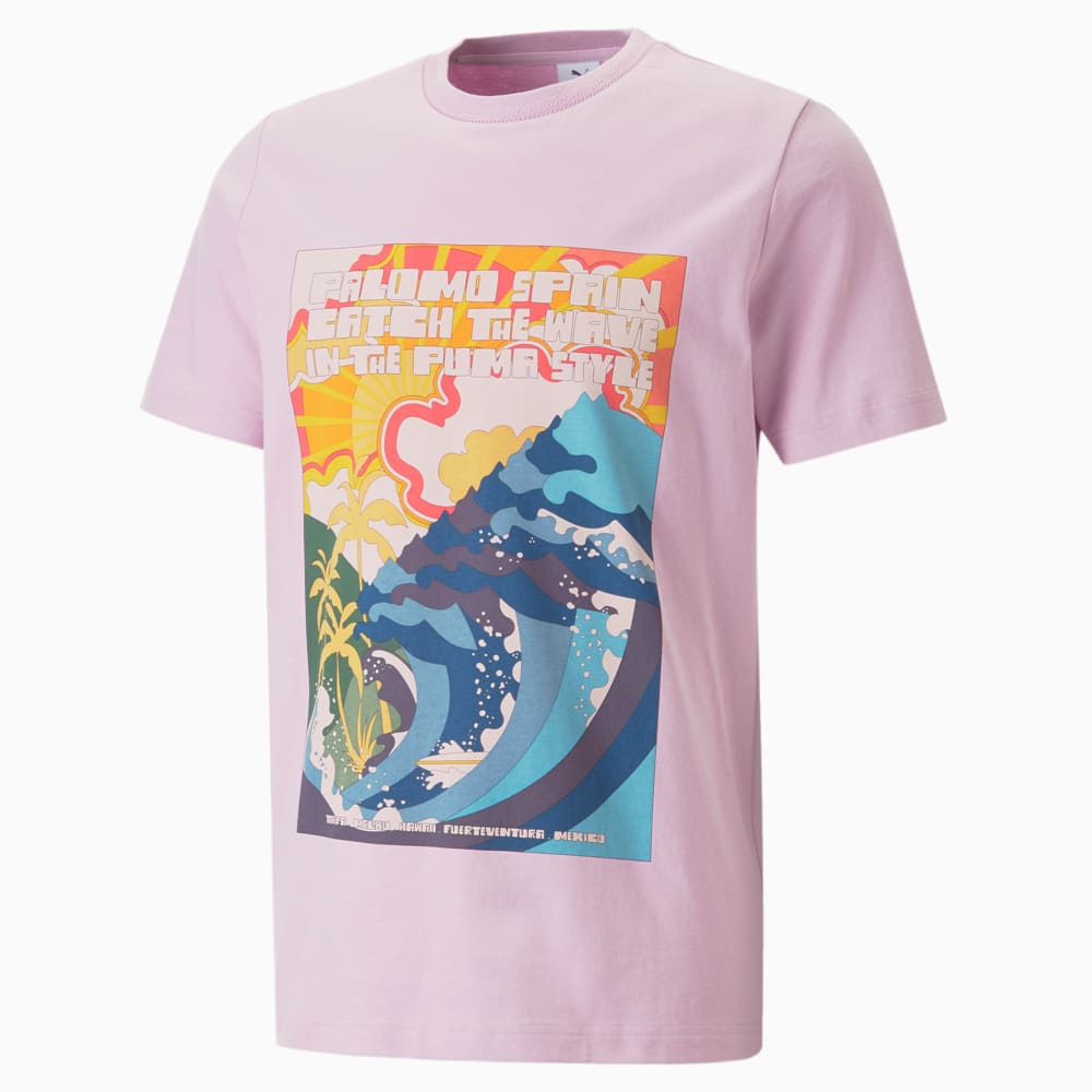 Зображення Puma Футболка PUMA x PALOMO Graphic Tee #1: Pink Lavender