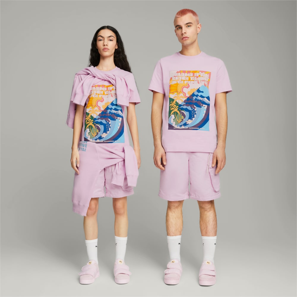 Зображення Puma Футболка PUMA x PALOMO Graphic Tee #2: Pink Lavender