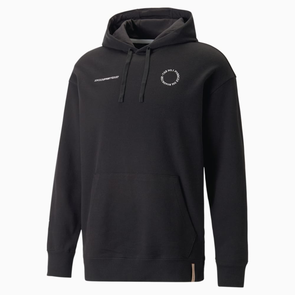 Puma black hoodie mens top