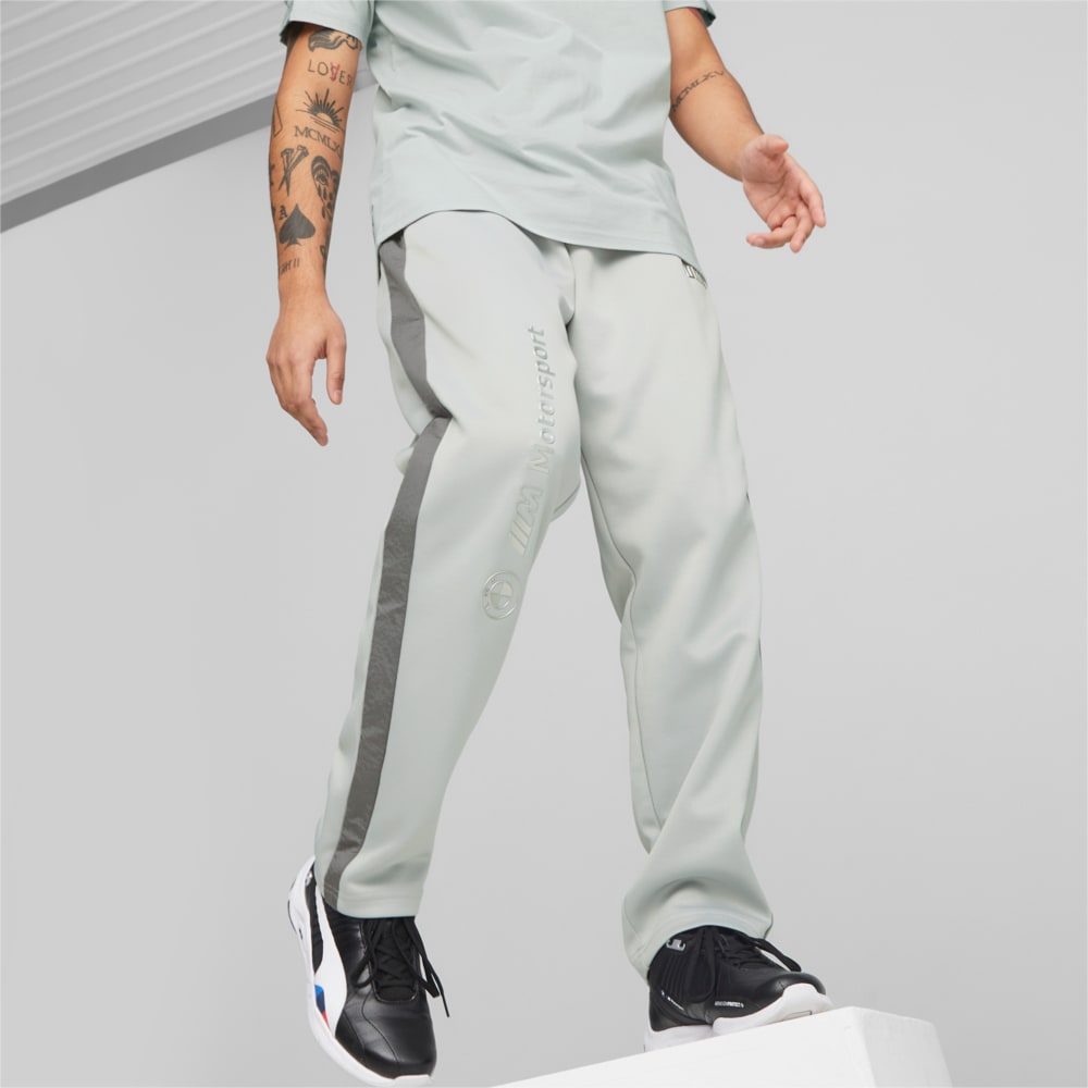 BMW M Motorsport Monochrome Pants Men | Gray | Puma | Sku: 538923_03