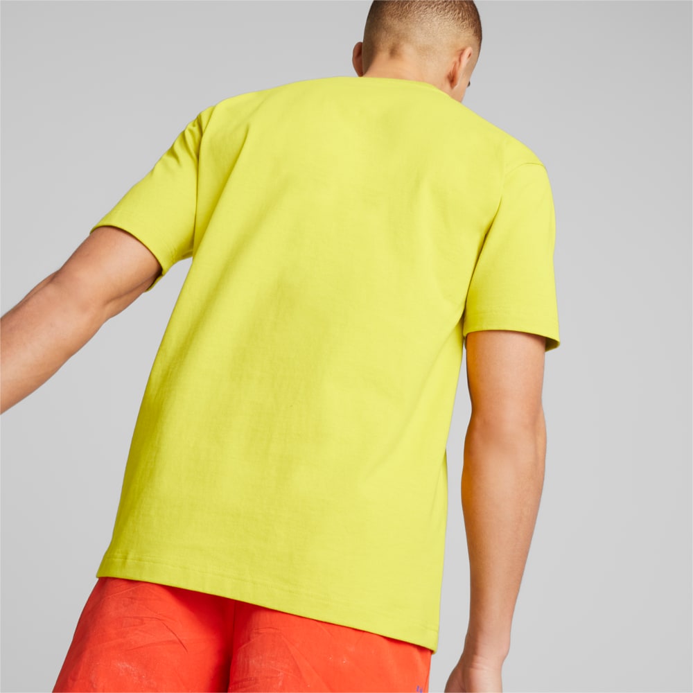 Изображение Puma Футболка Track Meet Graphic Tee Men #2: Fresh Pear