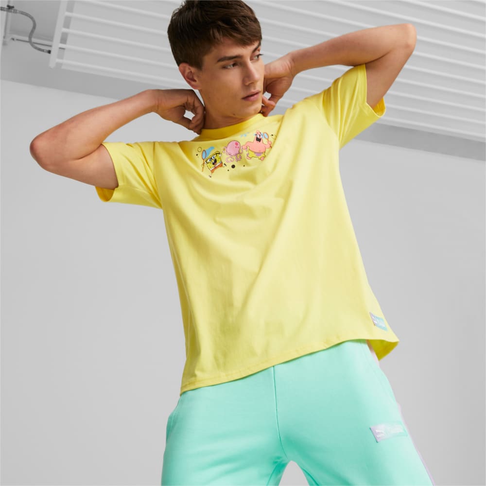 Imagen PUMA Polera gráfica PUMA x SPONGEBOB para hombre #2