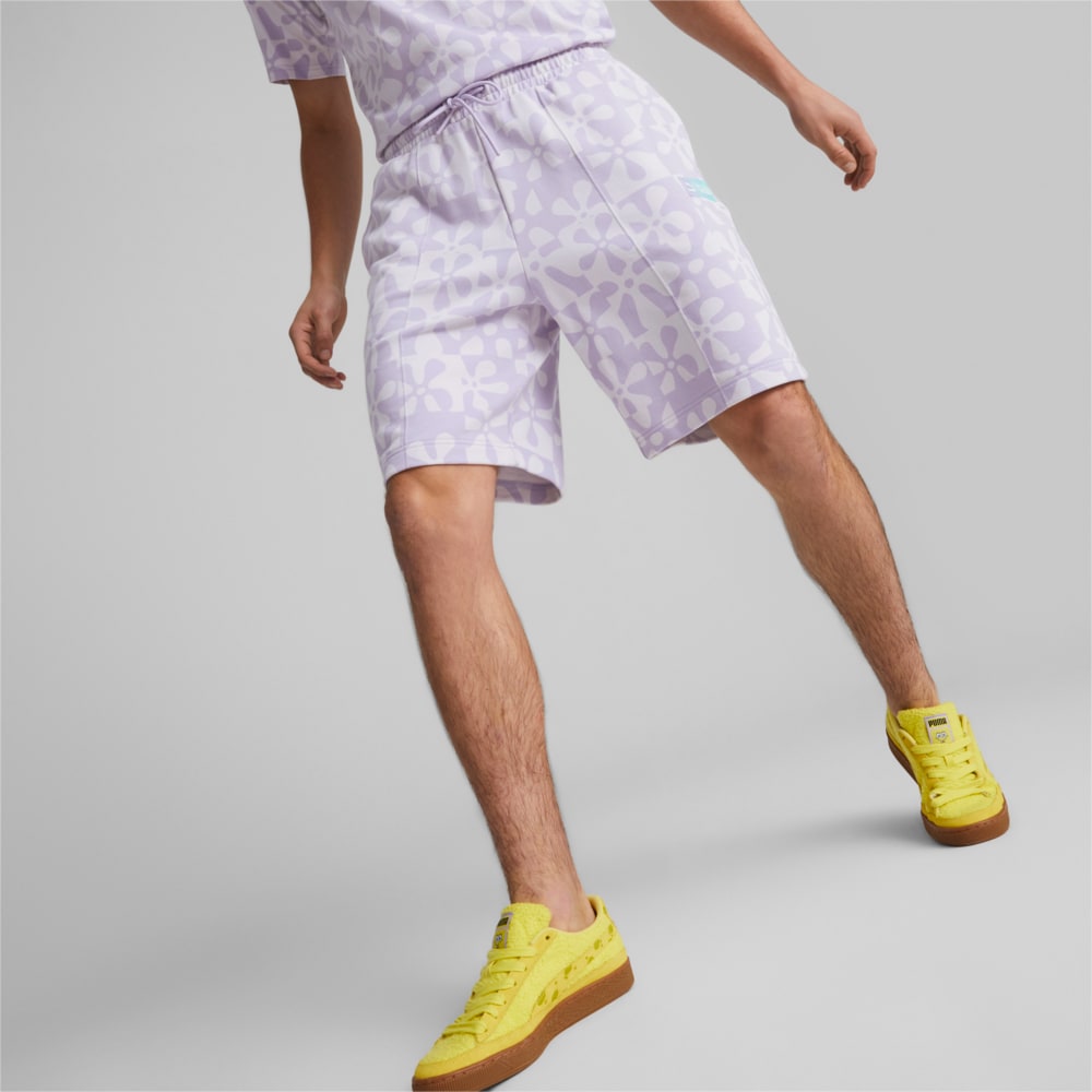 Зображення Puma Шорти PUMA x SPONGEBOB Printed Shorts Men #1: Vivid Violet