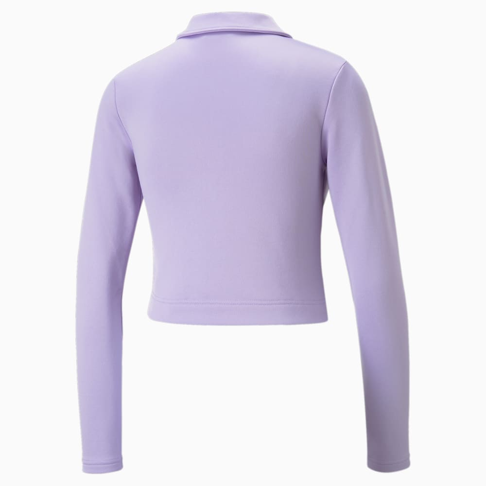| Puma | 539004_25 Sku: Purple Long Sleeve Classics | Women Shirt