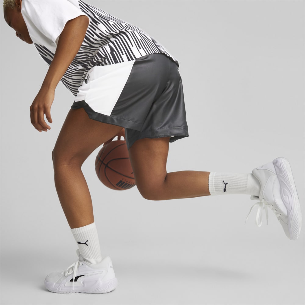 Изображение Puma Шорты MOD 2.0 Basketball Shorts Women #2: Puma Black-Puma White