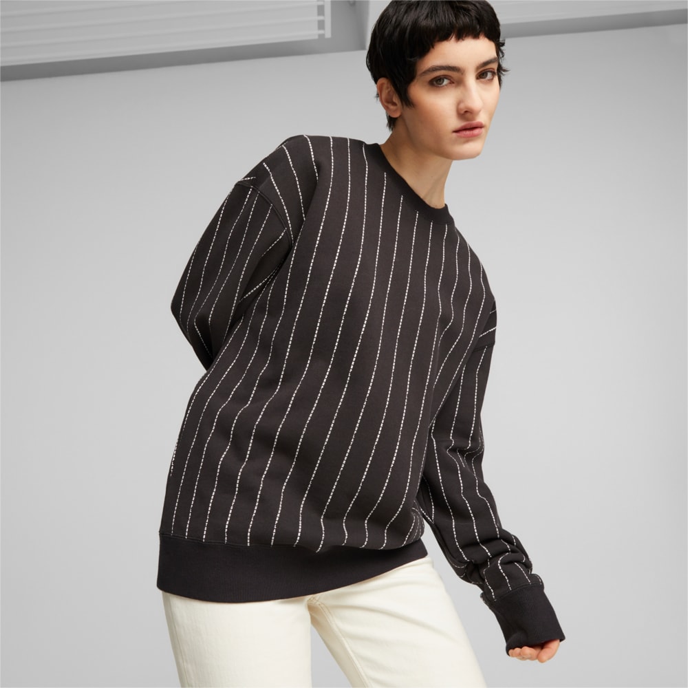 Толстовка UPTOWN Crew Sweatshirt | Колір: Чорний | Puma Black | Puma ...