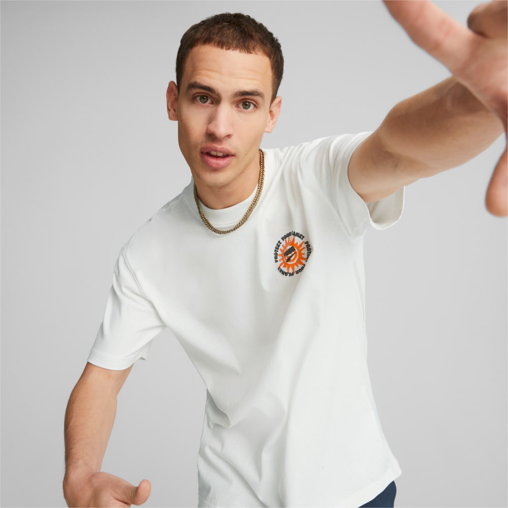 Зображення Puma Футболка DOWNTOWN Graphic Tee Men #1: Puma White