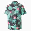 Image Puma PUMA x Palm Tree Crew Paradise Button-Down Golf Shirt Men #6
