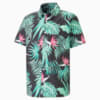 Image Puma PUMA x Palm Tree Crew Paradise Button-Down Golf Shirt Men #5