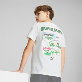 Изображение Puma Детская футболка Classics Super PUMA Tee Youth