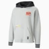 Зображення Puma Худі Boroughs Basketball Hoodie Men #6: Light Gray Heather-Puma Black