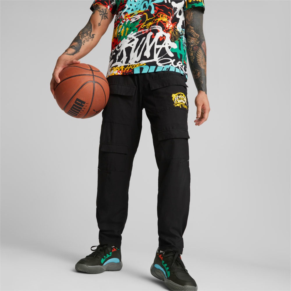 Image Puma Breakdown Cargo Basketball Pants Men #1