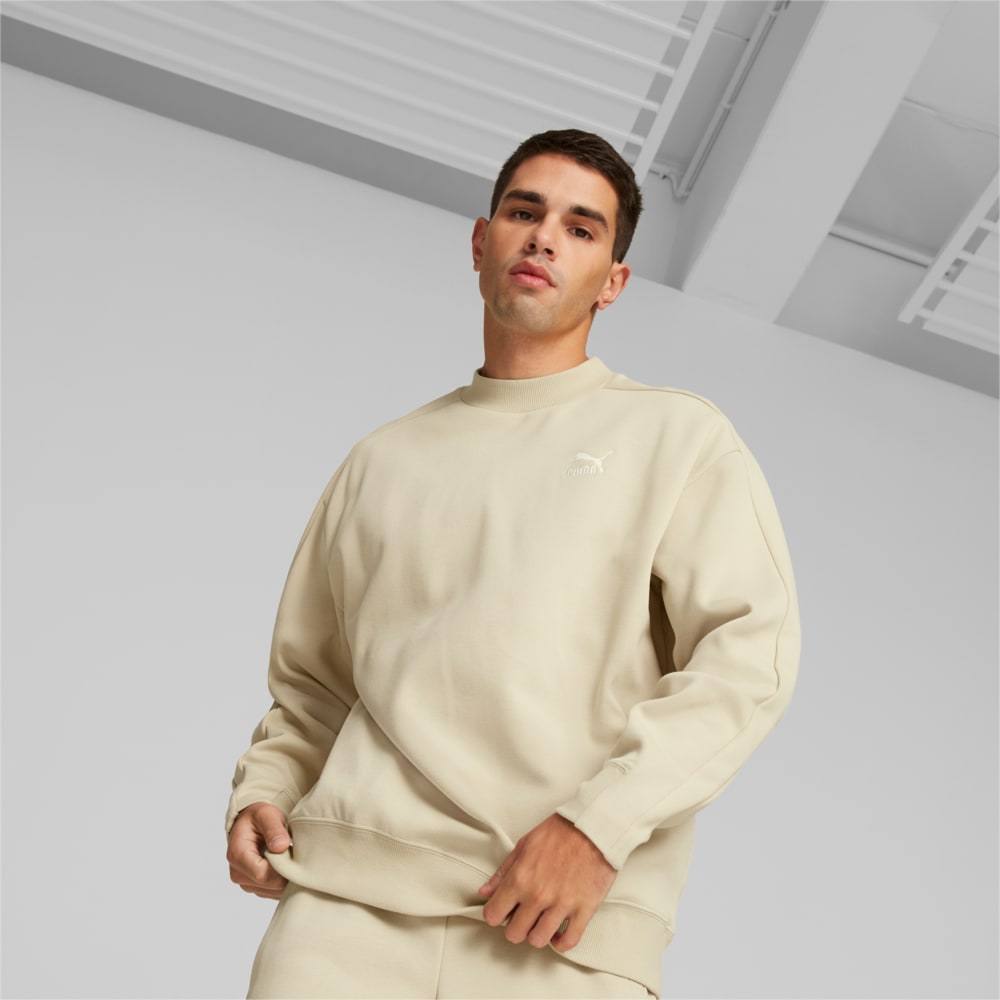 Görüntü Puma T7 Bisiklet Yaka Erkek Sweatshirt #1