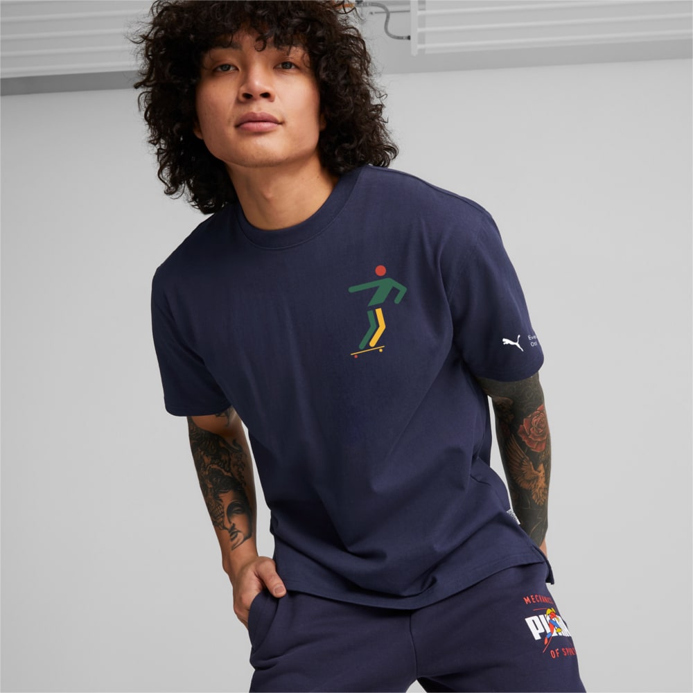 Imagen PUMA Polera gráfica MMQ para hombre #1
