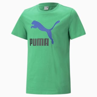 Изображение Puma Детская футболка Classics Logo Tee Youth