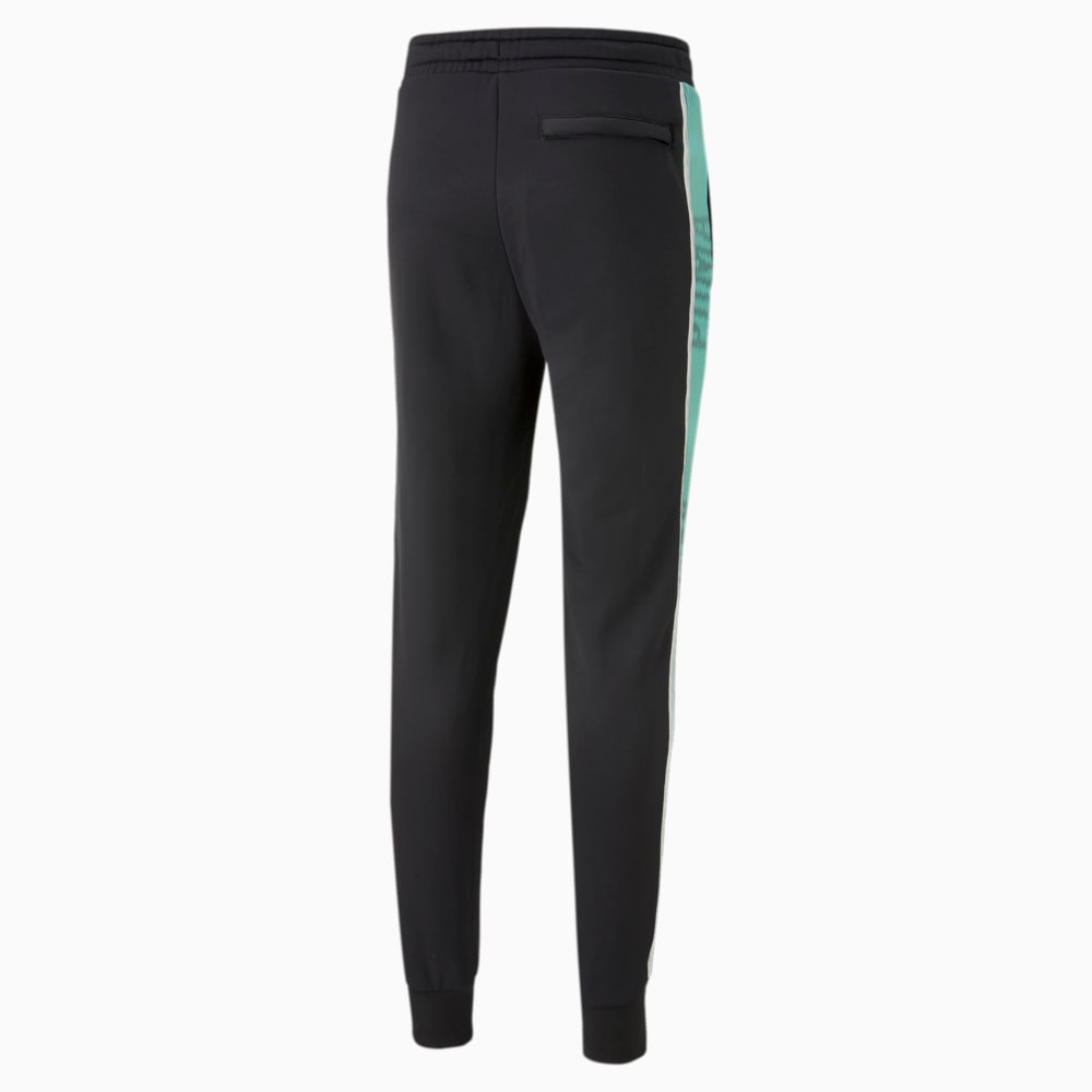 Изображение Puma Штаны T7 Sport Track Pants Men #2: PUMA Black-Mint