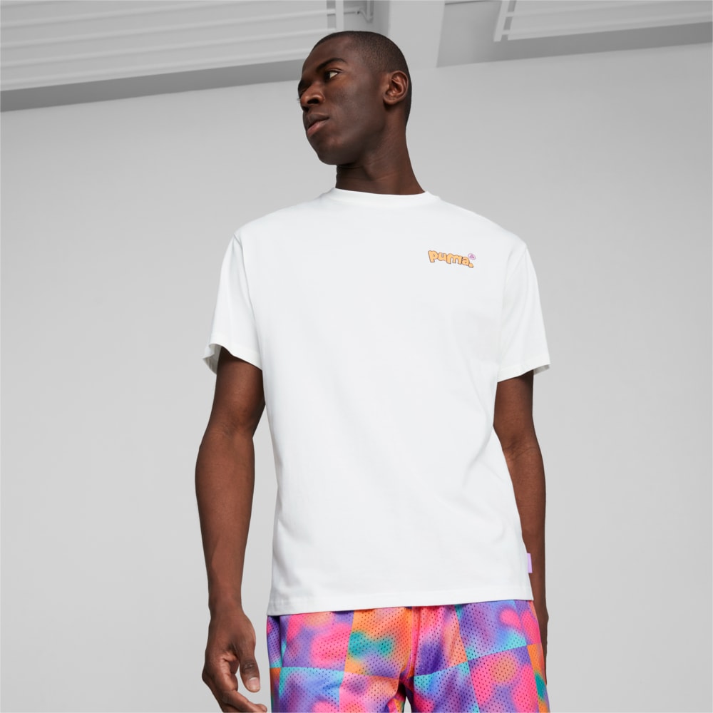 Image PUMA Camiseta PUMA x 8ENJAMIN Graphic Masculina #1