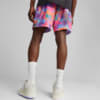 Изображение Puma Шорты PUMA x 8ENJAMIN Printed Shorts Men #3: Electric Peppermint