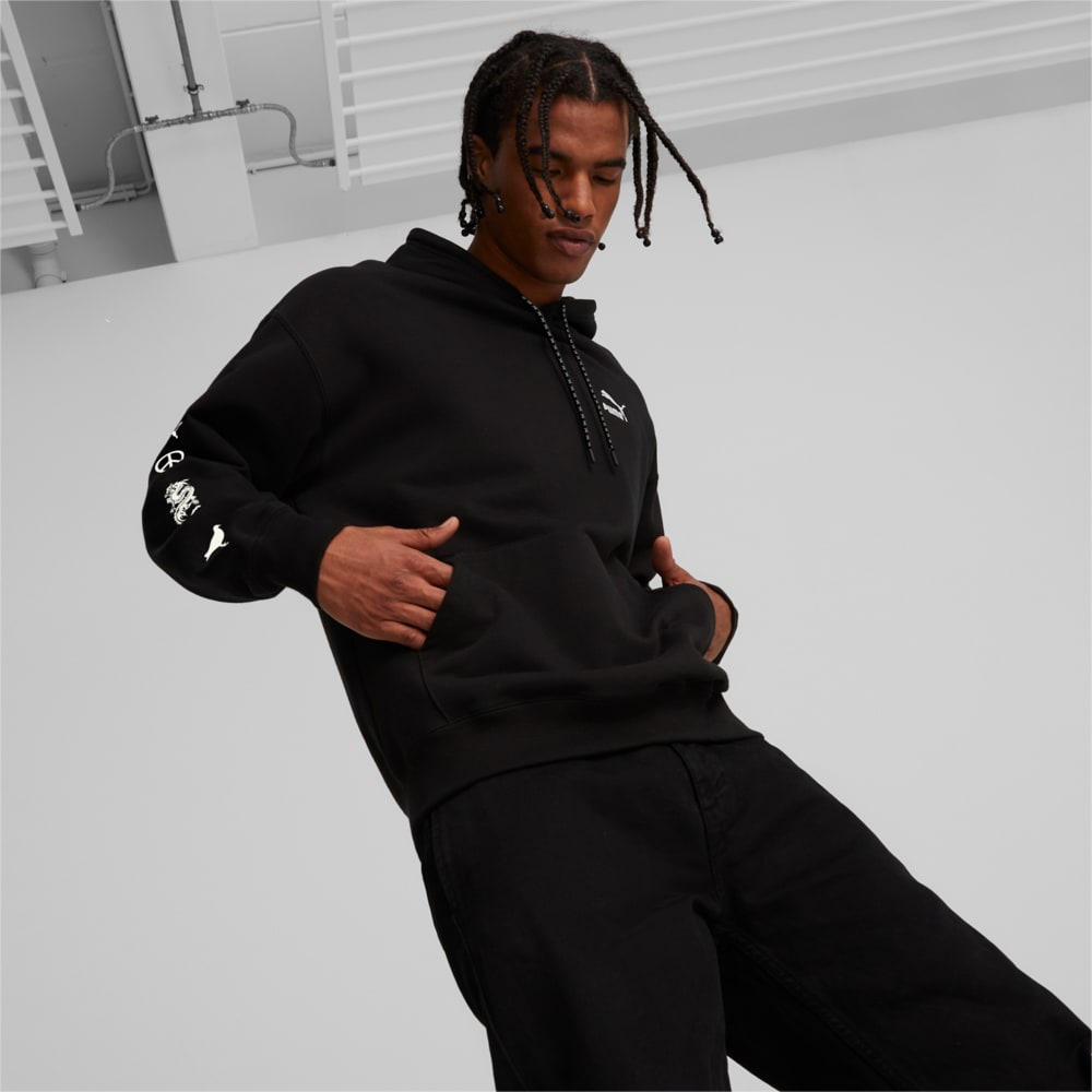 Изображение Puma Худи PUMA x STAPLE Graphic Hoodie Men #1: Puma Black