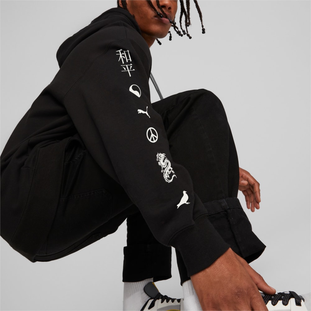 Изображение Puma Худи PUMA x STAPLE Graphic Hoodie Men #2: Puma Black