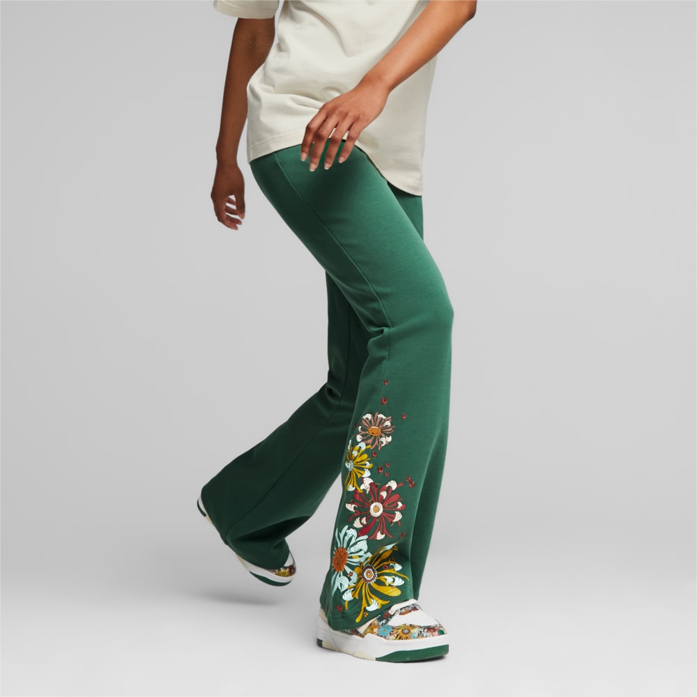 Зображення Puma Штани PUMA x LIBERTY Flared Pants Women #1: Vine