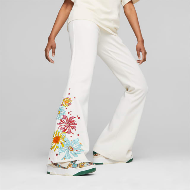 Imagen PUMA Pantalones de acampanados PUMA x LIBERTY para mujer