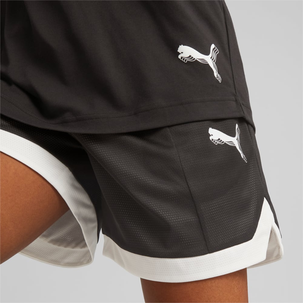 Зображення Puma Футболка Arc-hitect Short Sleeve Basketball Tee Women #2: Puma Black