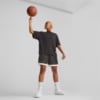 Изображение Puma Футболка Arc-hitect Short Sleeve Basketball Tee Women #4: Puma Black